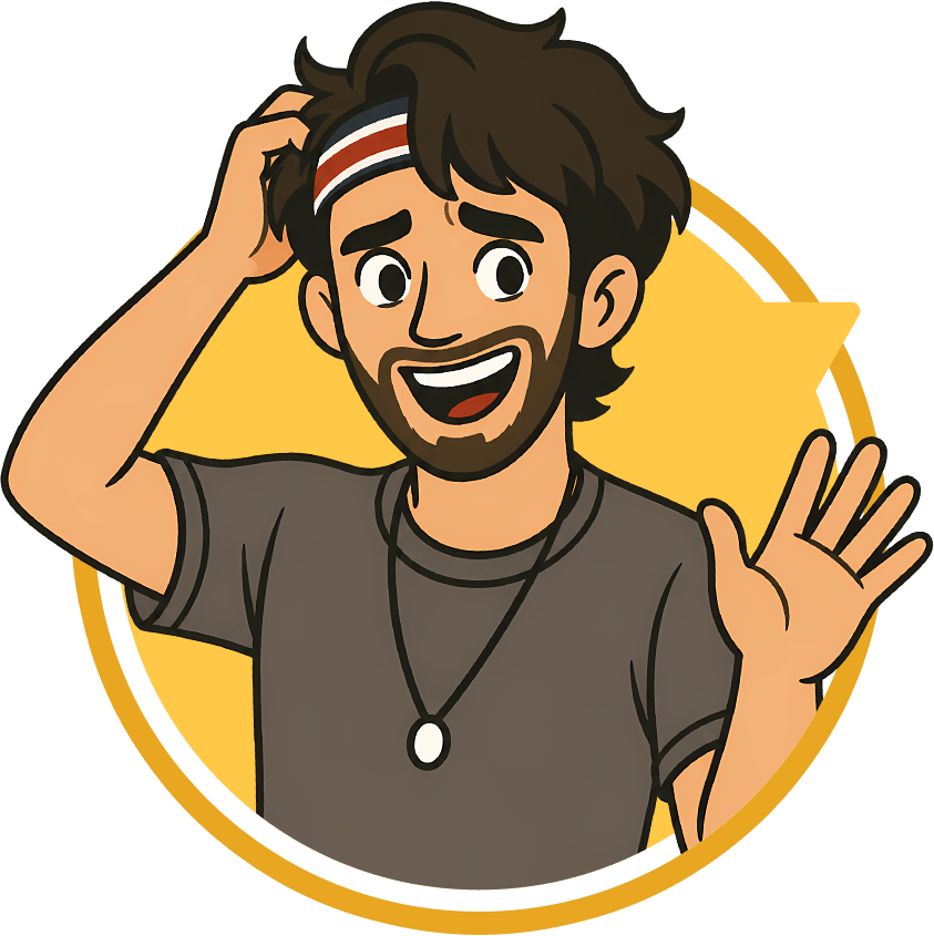 Cartoon avatar of Mir Fahad waving hello